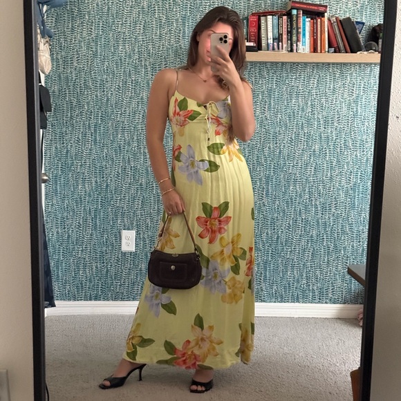 Anthropologie Maeve Printed Slip Dress size Medium - Picture 3 of 5